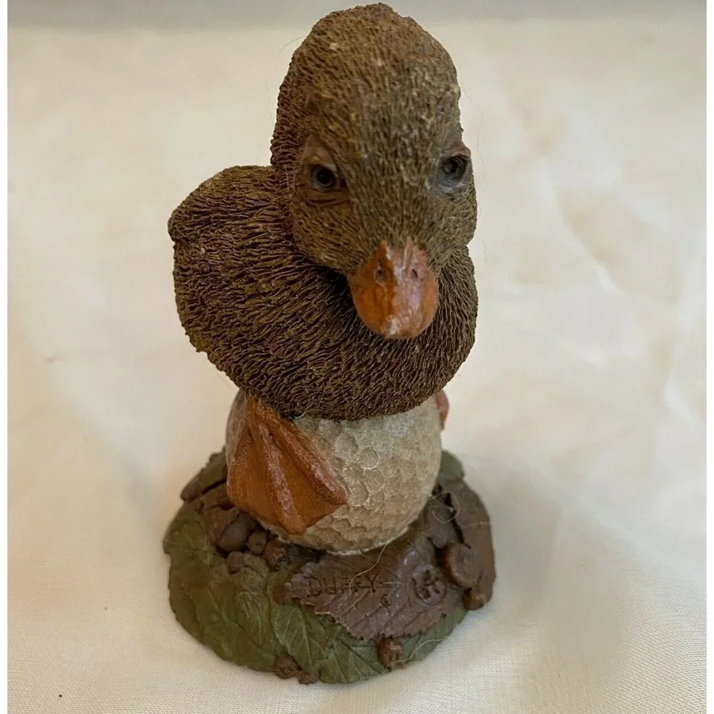 VTG Duffy Duckling‎ 1992 Tim Wolfe Cairn Figurine Item 9031 Ed. # 64 Golf Ball